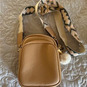 Mali + Lili  Josie Tan Crossbody Bag